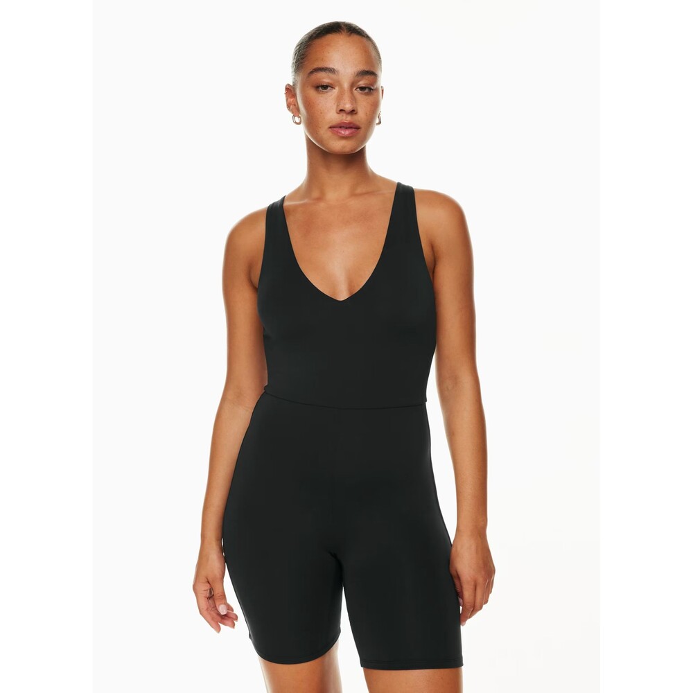 Aritzia Babaton Contour V-Neck Romper – Size XL